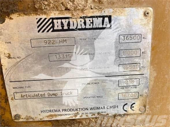 Hydrema 922F Σπαστό Dump Truck ADT