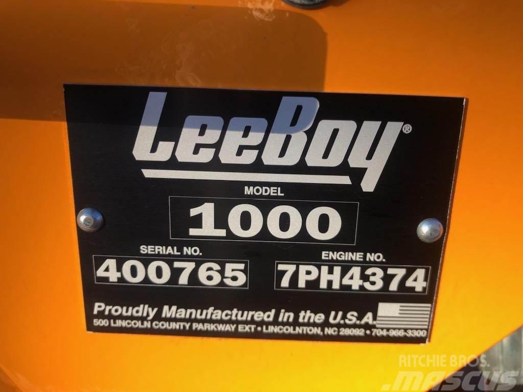 LeeBoy 1000G Επίστρωση ασφάλτου