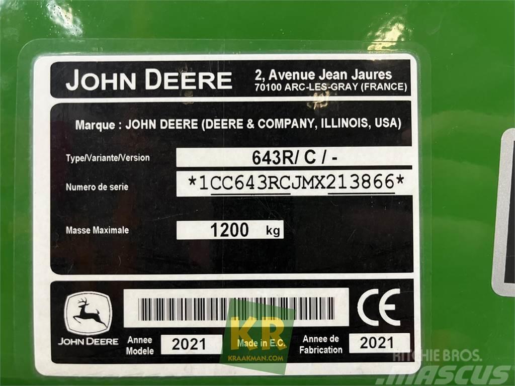 John Deere 643R Εμπρόσθιοι φορτωτές και σκαπτικά