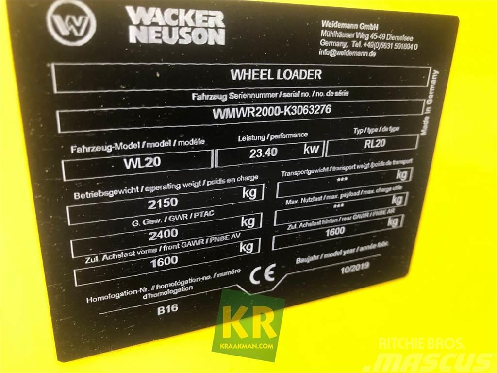 Wacker Neuson WL20 WIELLADER Εμπρόσθιοι φορτωτές και σκαπτικά