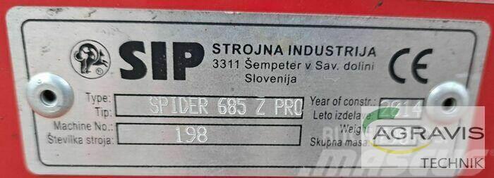SIP SPIDER 685 Z PRO Τσουγκράνες και χορτοξηραντικές μηχανές