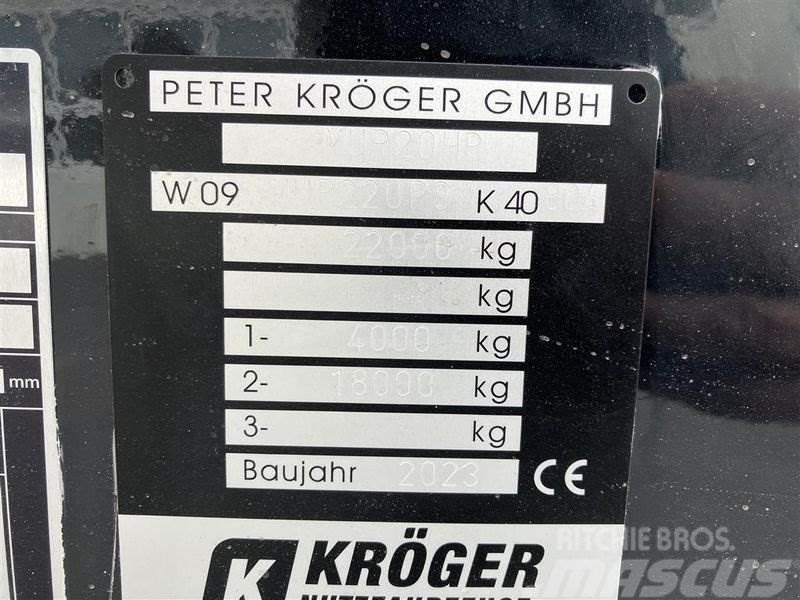 Kröger MUP 20HP Λοιπές ρυμούλκες