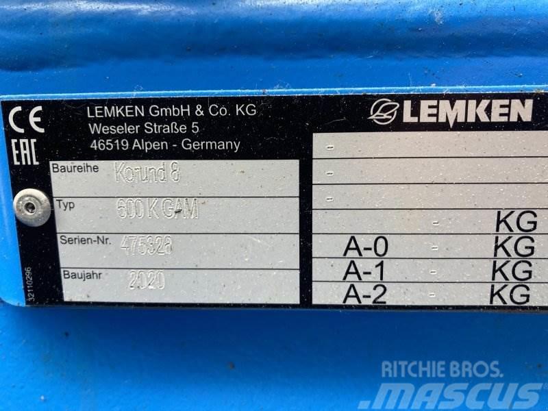 Lemken Korund 8/600 K Άλλες μηχανές οργώματος και εξαρτήματα