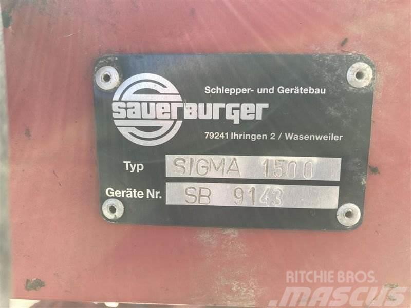 Sauerburger SIGMA 150 Ενσιρωκοπτικές μηχανές