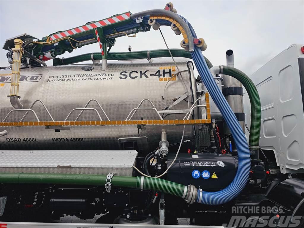 DAF WUKO SCK-4HW for collecting waste liquid separator Αποφρακτικά οχήματα