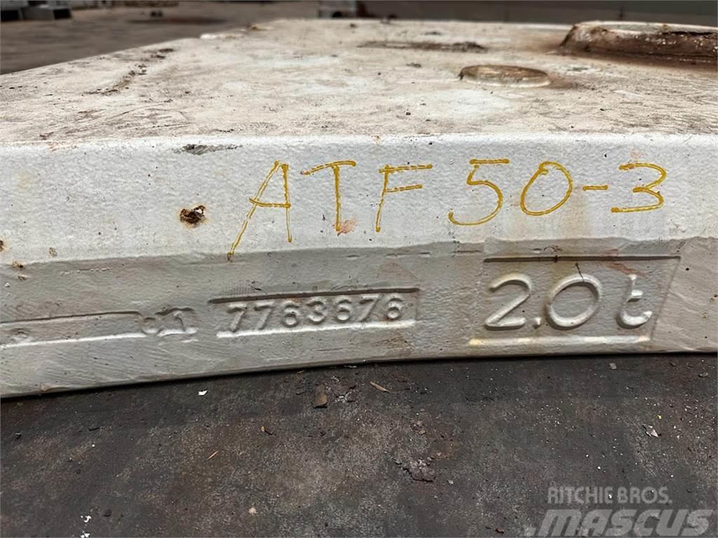 Faun ATF 50-3 counterweight 2 ton Εξαρτήματα και εξοπλισμός για γερανούς
