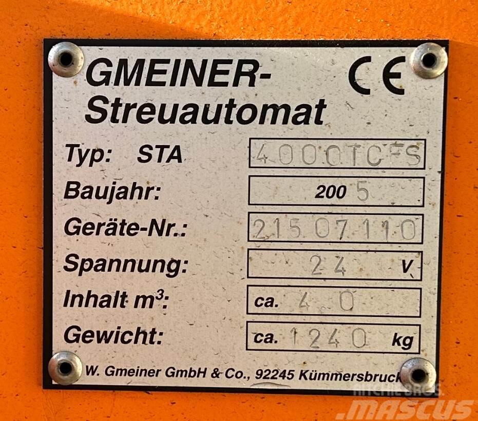 Unimog Salzstreuer Gmeiner 4000TCFS Διαστρωτήρες άμμου και αλατιού