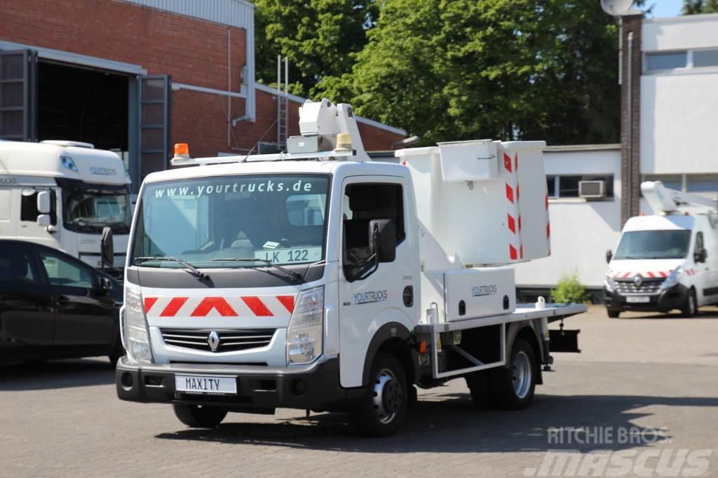 Renault Maxity 100TVL 10m 2 Pers.-Korb Klima nur 390h! Εναέριες πλατφόρμες τοποθετημένες σε φορτηγό